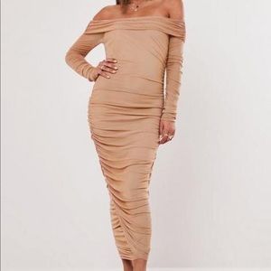 Missguided Ruched Dress- BRAND NEW